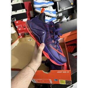 Lebron 12 low court purple sz 11